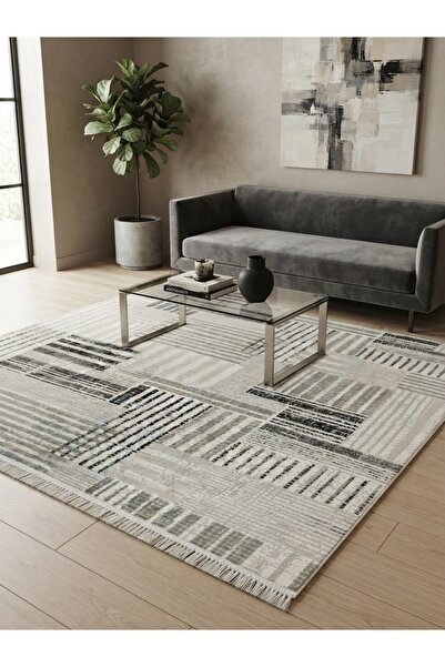 İpek Mekik Halı DURU HALI VİONA SERİSİ AKRİLİK İPLİK DOKUMA 160X230(4M2) HALI