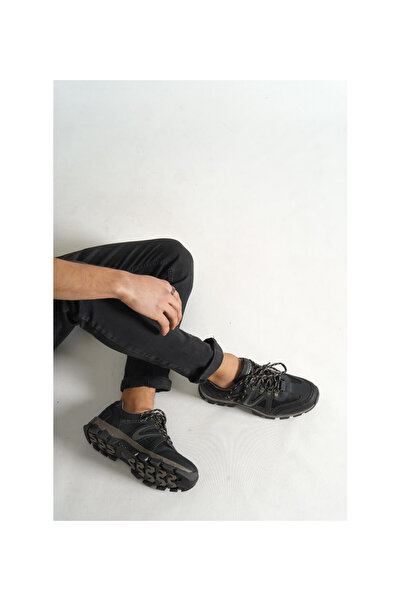 pınaxar Outdoor Trekking Sports Men's Shoes Black Color