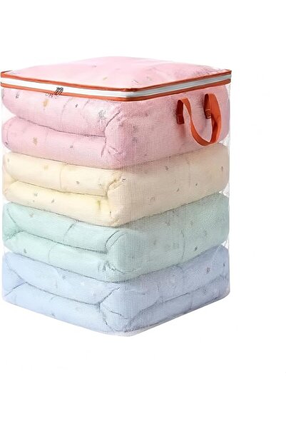 GENERAL 100L Large Capacity Storage Bag, Quilt Storage Bag with Carry Handles...