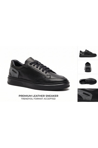 MECE SOFT Premium Confort Men's Genuine Leather Orthopedic Sole Casual Sneake...