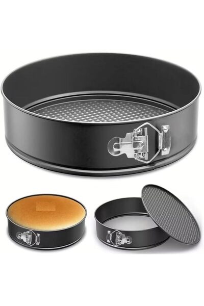 Generic 28CM Round Cheesecake Pan with Removable Bottom – Nonstick Carbon Ste...