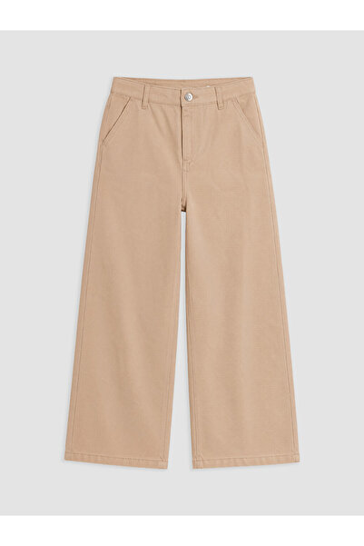 LC Waikiki Regular Fit Girls' Gabardine Trousers