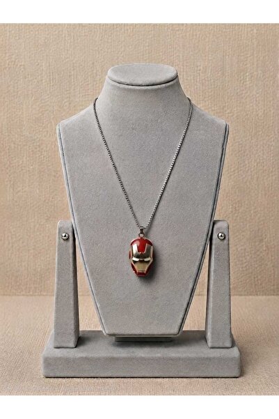 mdm style Red Armor Themed Necklace