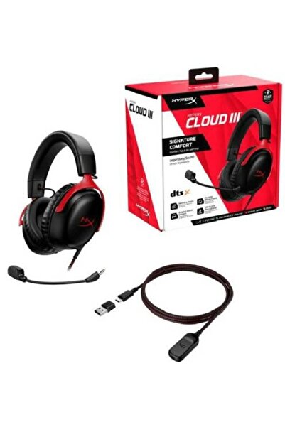 OEMS Hyperx Cloud Iii Wireless Gaming Headset (up to 120 Hours of Battery Life)