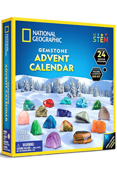 NATIONAL GEOGRAPHIC Calendar de Advent cu pietre prețioase 2025 (29-2457)
