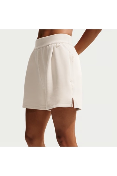 Nike 24.7 Dri-FIT Short Soft Knit Yumuşak Kumaş Kadın Bej Şort-SPORTXSTORE
