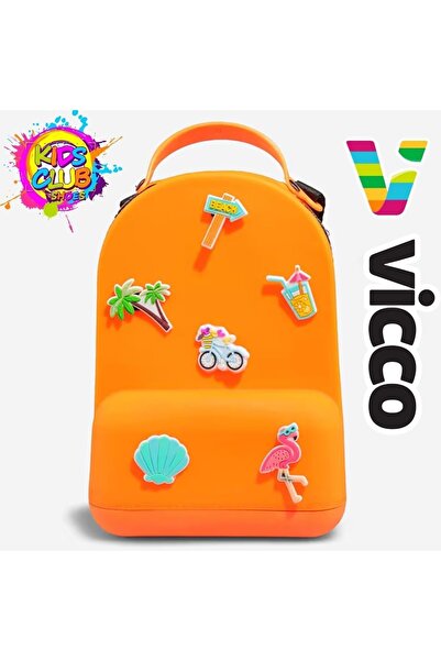 Vicco Pvc Mini Size Children's Beach Bag Nursery Bag Backpack School Bag Unis...