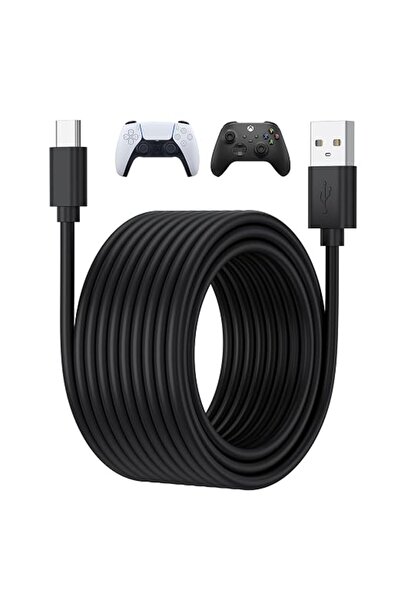 GENERAL PS5 controller cable, 1m/3m USB C PS5 Charging Cable (3M)