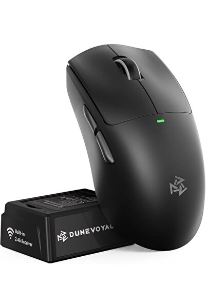 GENERAL ماوس العاب لاسلكي من ديون فوياجر خفيف للغاية 66 غرام، بلوتوث/2.4G/USB...