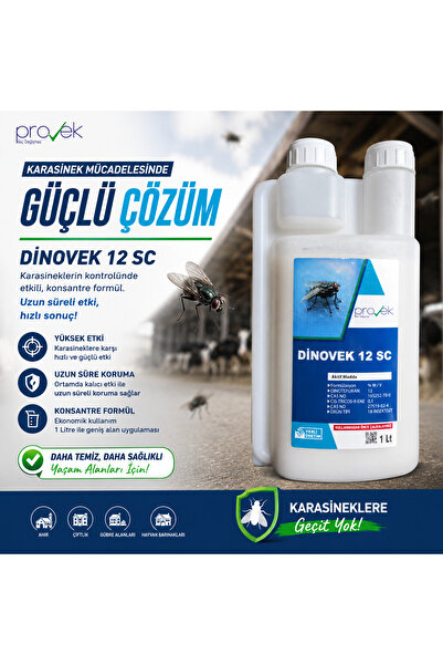 Dinovek 1 lt Karasinek ilacı, Konsantre Karasinek ilacı, Haşere ilacı