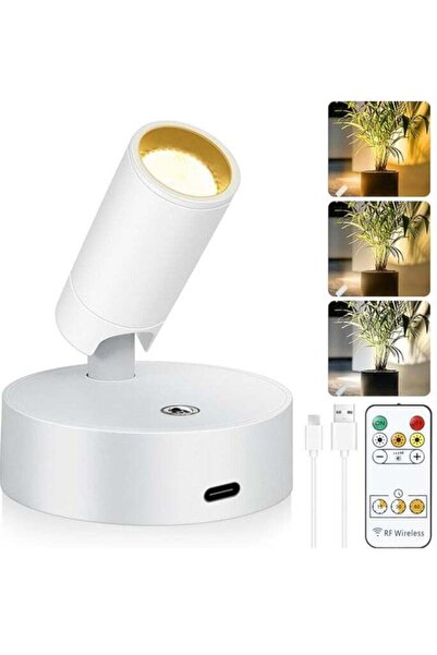 Generic Arabest Wireless LED Spot lights Indoor Battery Operated with Remote,...