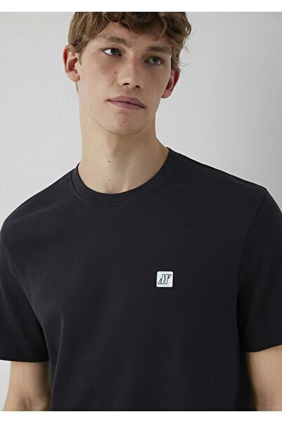 Mavi M0620056 Pro Printed Men's T-Shirt Black