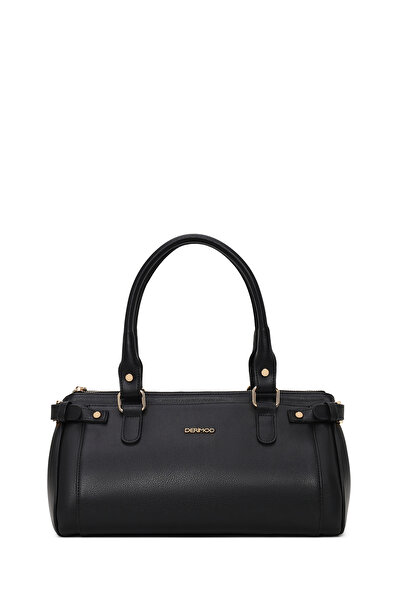 Derimod Women's Black Classic Shoulder Bag Ab500006Sv