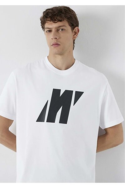Mavi M0613446 Pro Printed Men's T-Shirt White