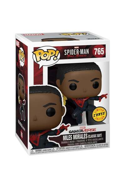 Funko Figurină POP Spiderman Miles Morales Costum Clasic Chase