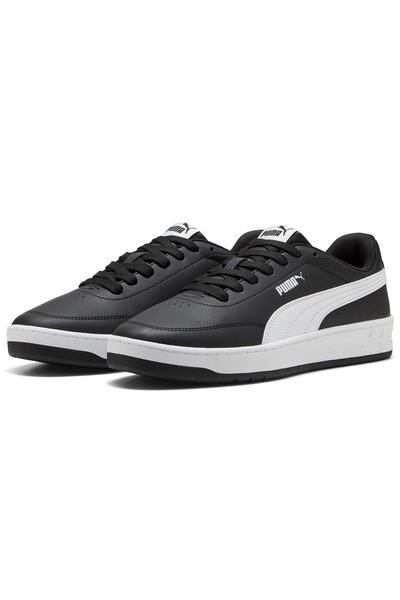 Puma Court Classic Clean 402223 Sneaker Unisex Spor Ayakkabı SİYAH-BEYAZ