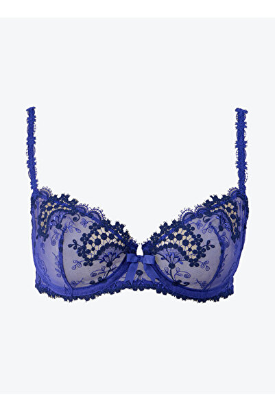 Simone Perele Açık Mavi Kadın 12B330 Balenli Sütyen