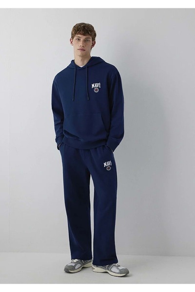 Mavi M0010633 Basic Men's Sweatpants Dark Blue