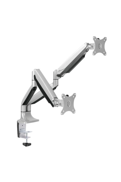 LogiLink SUPORT de birou LOGILINK, pt 2 TV/monitor plat, curbat, diag. max 32...