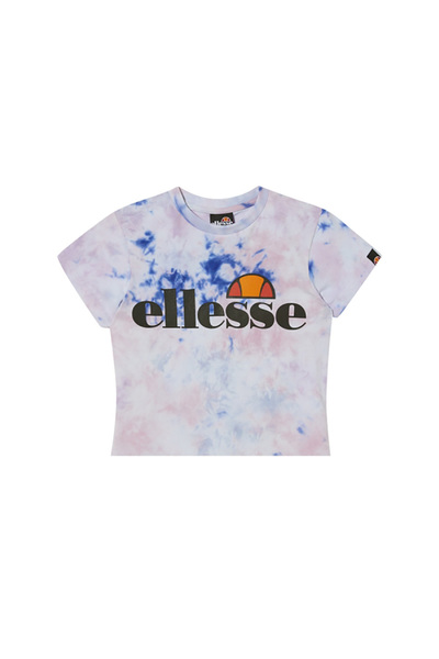 Ellesse Γυναικείο Κοντομάνικο Κροπ Τοπ Alberta Tie-Dye L