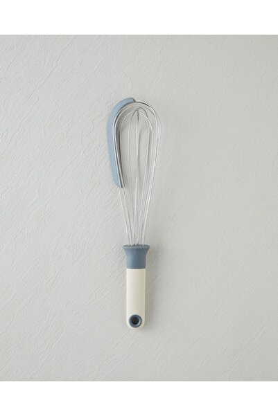 English Home Rachelle Paslanmaz Çelik Çırpıcı 30 cm Krem-Gri