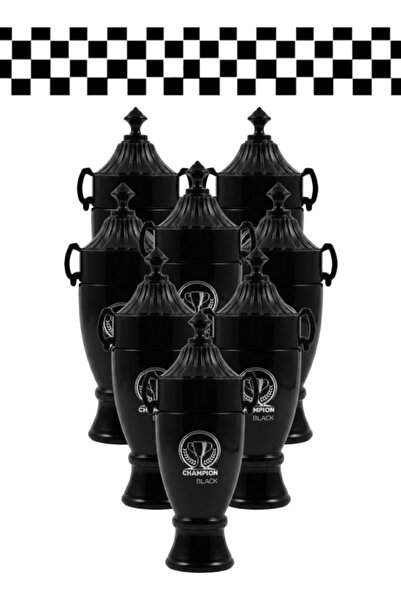 ROSELLA 8 قطع من عطر تشامبيون الأسود 100 مل