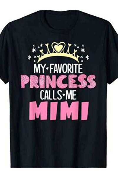 kai22 تي شيرت My Favorite People Call Me Floral Birthday Mimi