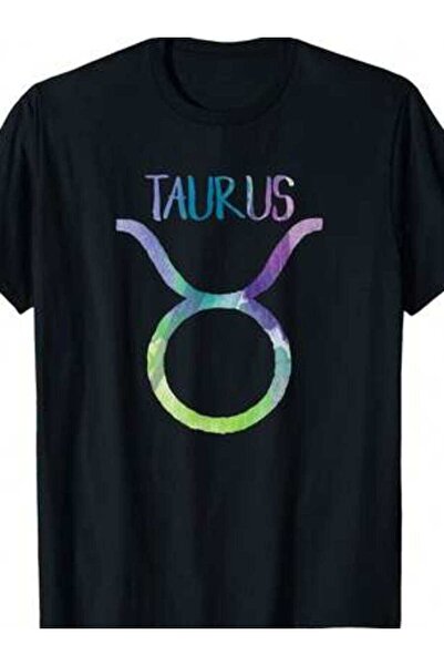 26LIK Taurus Zodiac Symbol Astrology Bull Earth Sign T-Shirt