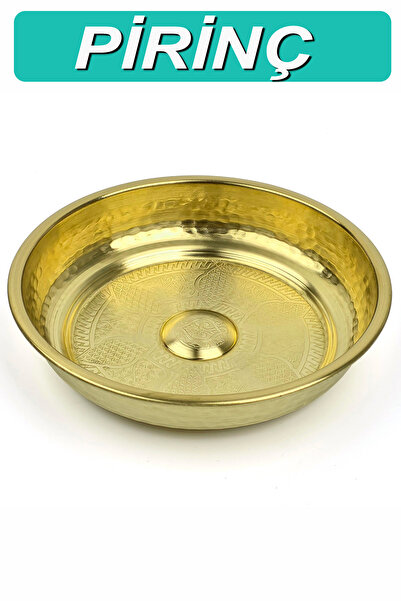 Binbir Trend Geleneksel Hamam Tası Banyo Spa Çeyizlik 20 cm 1 lt -Bakır, Piri...