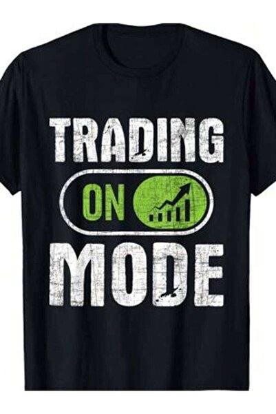 NOURAM تي شيرت بتصميم "Trading Mode - Day Trader Stock Market Investor Bull C...