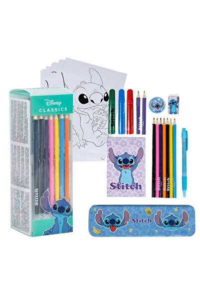 Cerda Disney Stitch colouring stationery set