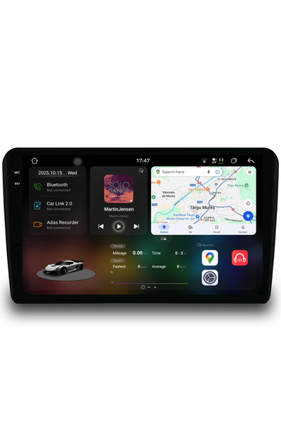 NavStore Ειδικό Σύστημα Πλοήγησης για Ford Fiesta 2018+, 2K, 12GB RAM, 256GB ...