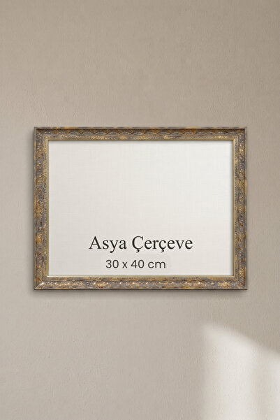 Asya Çerçeve 30 x 40 cm İstanbul Serisi İşlemeli Camlı Oda Mutfak Salon Korid...