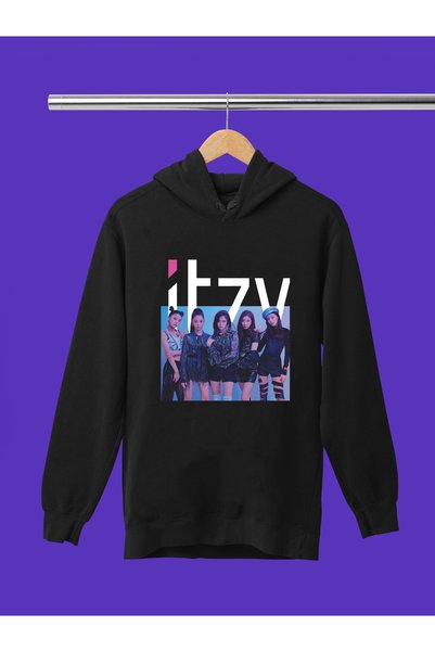 MAGORS Itzy K-Pop Printed 3-Yarn Quality Soft Texture Hooded Children's Sweat...