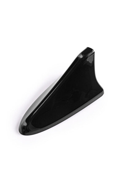 Choice1 Glossy Black Rhyming Car Shark Fin Roof Antenna Auto Signal Aerial Re...