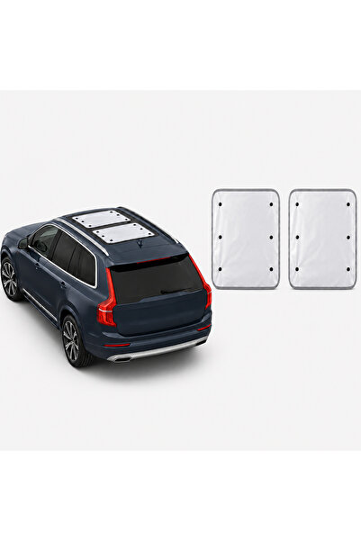 Microcase VOLVO XC90 2016-2023 için Sunroof Güneşlik Güneş Koruma Seti 2 Parç...