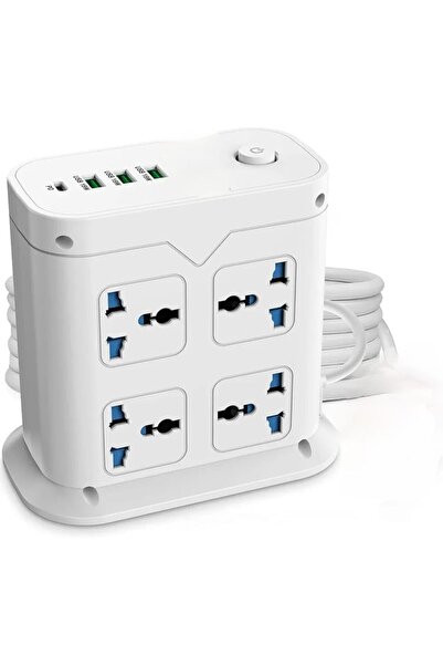 Primo Plus LB08 Versatile 2000W Charging Tower and Power Strip with 5m Cable ...
