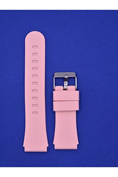 Genel Markalar 20mm Pembe Silikon Akıllı Çocuk Saati Kordonu