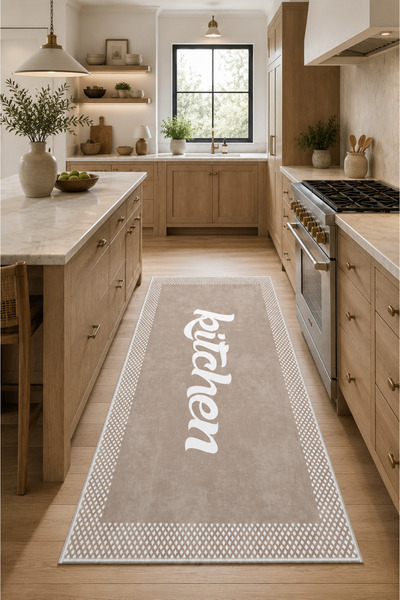 ALVERA HOME Lüks Salon Halısı Makinede Yıkanabilir Kaymaz Taban Halı