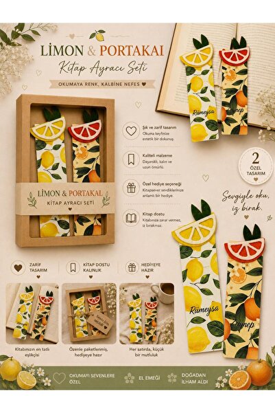 ÖZKARDEŞLER BABY Ponçik Bookmark with Accessories