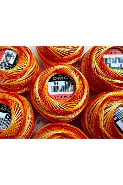 Dmc Fir textil Cotton Pearl DMC, pentru brodat si crosetat, bobina 10g/80m, 51/S