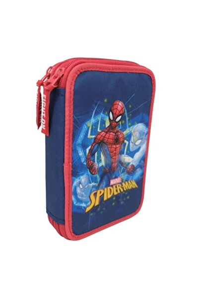 SPIDERMAN Penar neechipat, 2 compartimente Marvel Spiderman, 20x13x4.5 cm Ble...