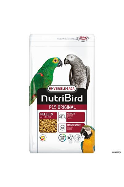 Versele Laga CSMO-TEX Vl Nutrıbırd P15 Orıgınal Papağan Pelet Yem (120344) 1 Kg