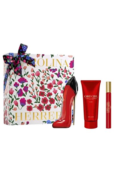 Carolina Herrera Gift set Very Good Girl, Eau de Parfum, 80 ml + 10 ml and Bo...