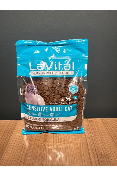 Lavital sensitive yetişkin kedi kuru maması - somonlu 1 kg