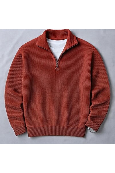 zs zaos fashion Men's Long-Sleeved Thick Winter 100% Cotton Knitwear Sweater ...