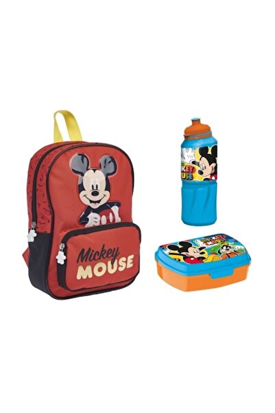 Mickey Mouse Ghiozdan gradinita echipat, Disney, multicolor, 28 x 20 x 8 cm