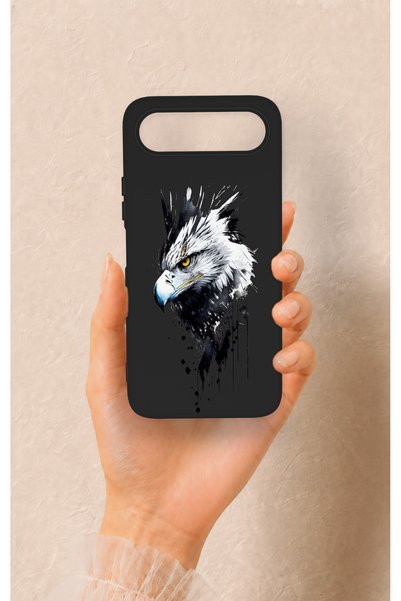 Vip Case Tecno Spark 50 5g Compatible Bald Eagle Patterned Silicone Case