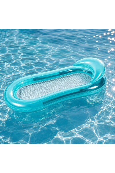 BaoBao Saltea gonflabilă Blue Water, 155x84cm, PVC rezistent