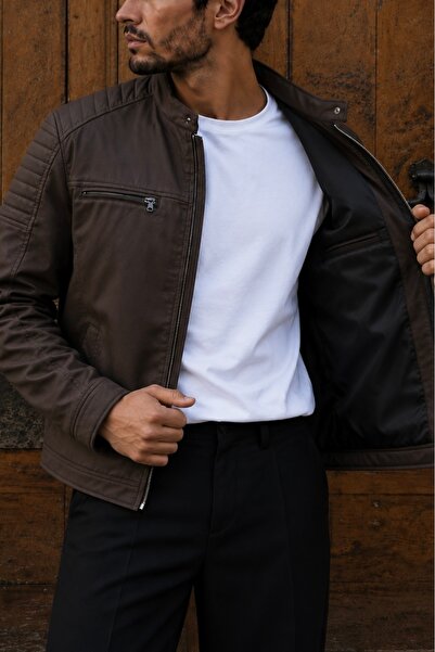gm giyimarket New Season Men's Water and Windproof Seasonal Coat Jacket
